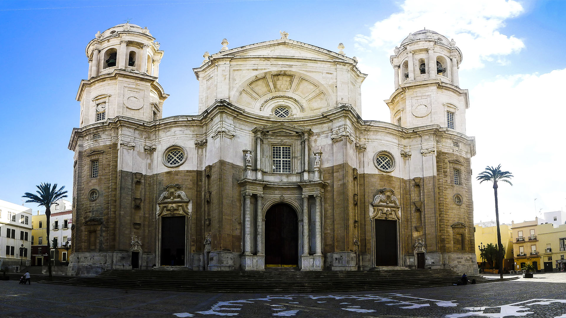 Die Kathedrale von Cádiz.