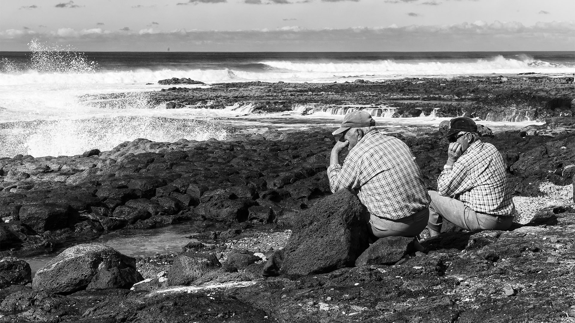 Fischer. El Cotillo, Fuerteventura, Spanien.