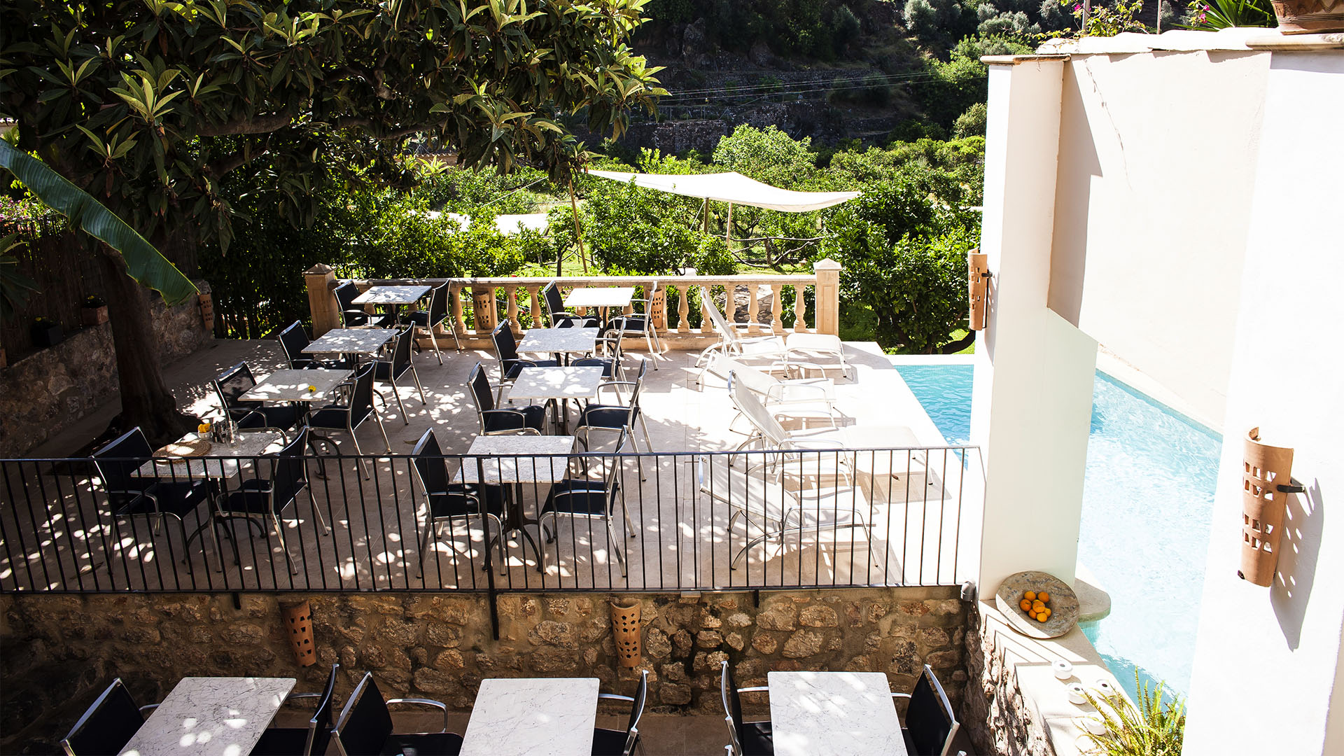 Das Petit Hotel Fornalutx auf Mallorca eine Augenweide und Refugium auf Mallorca.