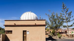 Das kleine Observatorium Tefía, Fuerteventura.