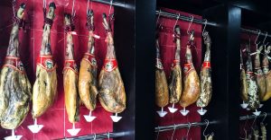 Jamón Ibérico de Bellota – bis zu drei Jahre gereift.