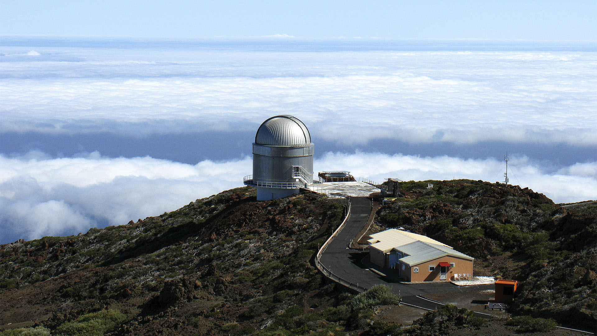 Nordic Optical Telescope (NOT) Observatorium Roque de los Muchachos, La Palma (Michael Hanselmann)