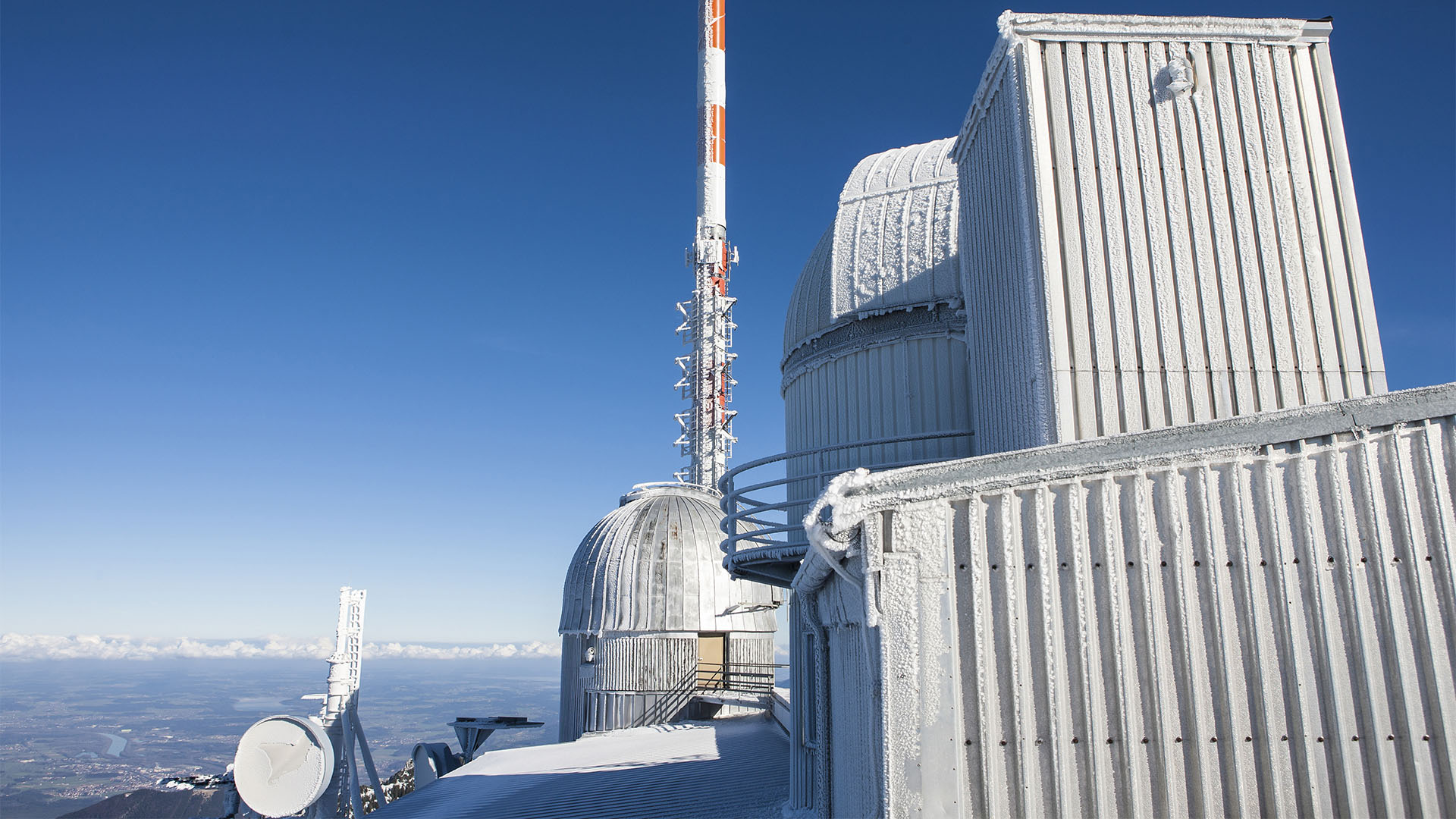 Observatorium am Wendelstein in Bayern.