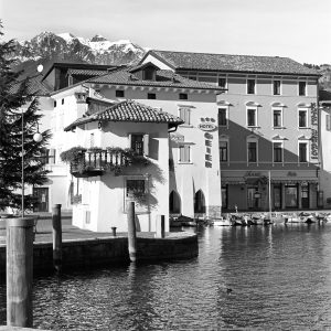 Der kleine Hafen von Torbole. Was für ein Genuß ihn so zu erleben.