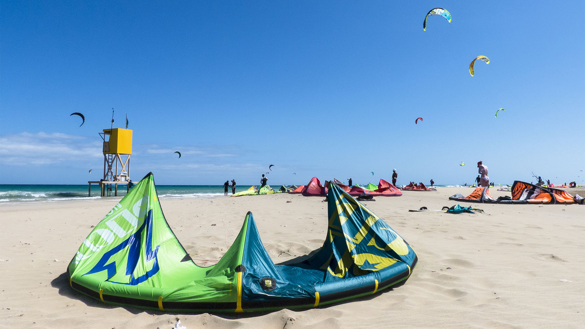 Perfekter Rescue Service – am Rene Egli BeachFuerteventura ist man in sicheren Händen.