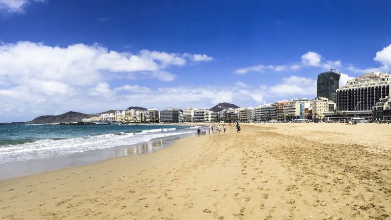 Playa De Las Canteras Gran Canaria Las Palmas ¡Viva España!