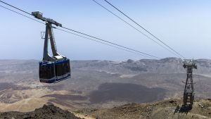 Zu Füssen liegt der Teide Nationalpark.