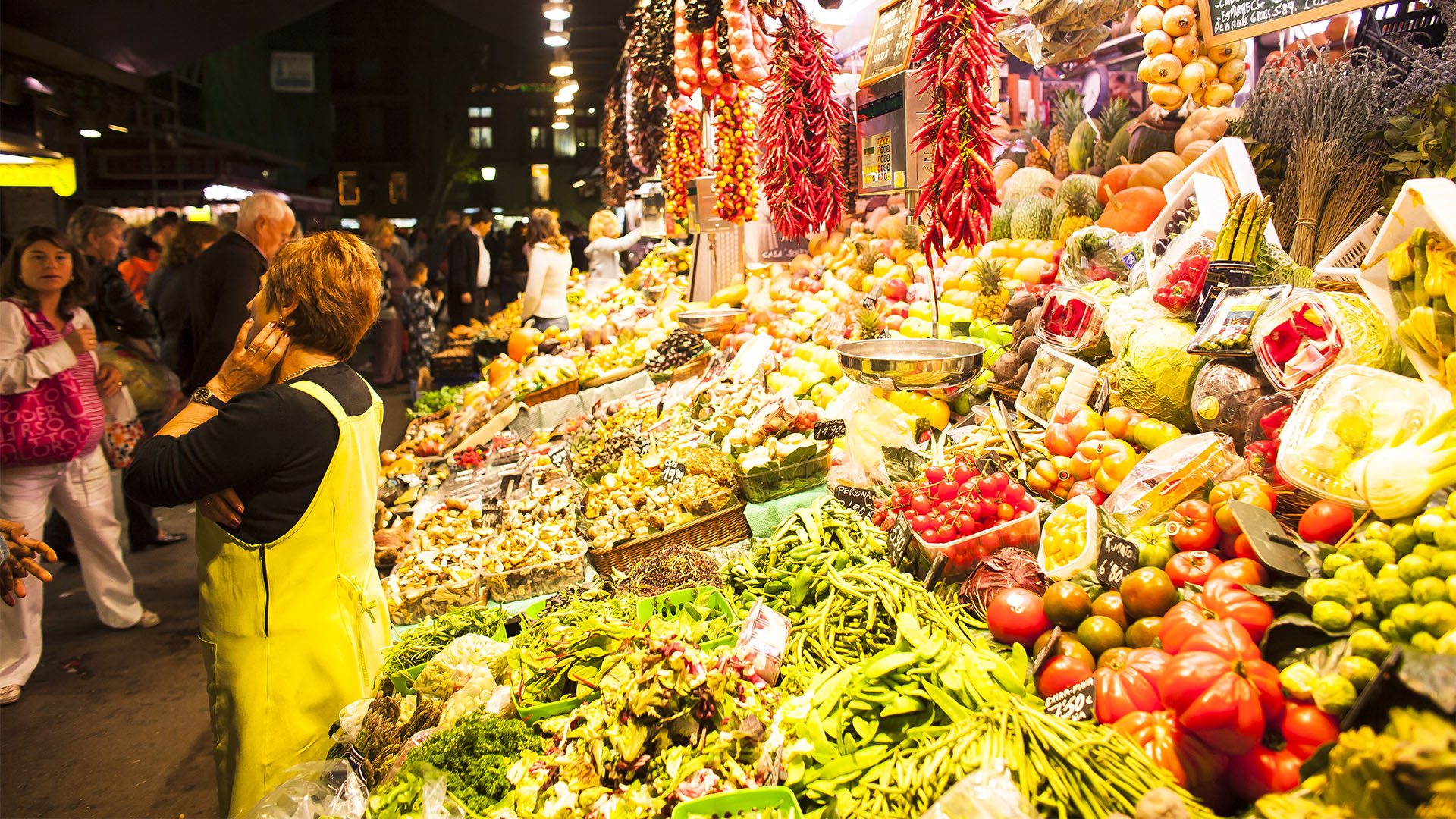 Barcelona Mercado de San José bekannter als Mercat de la Boquería.