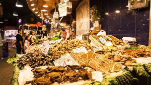 Barcelona Mercado de San José bekannter als Mercat de la Boquería.