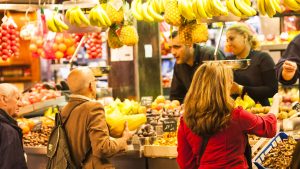 Barcelona Mercado de San José bekannter als Mercat de la Boquería.