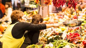 Barcelona Mercado de San José bekannter als Mercat de la Boquería.