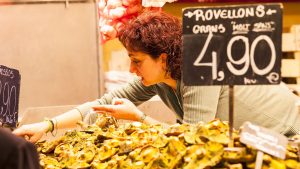 Barcelona Mercado de San José bekannter als Mercat de la Boquería.