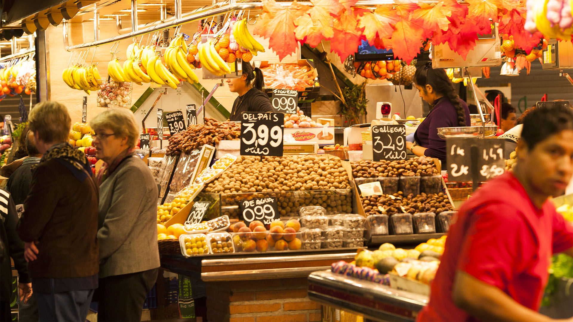 Barcelona Mercado de San José bekannter als Mercat de la Boquería.