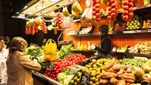 Barcelona Mercado de San José bekannter als Mercat de la Boquería.