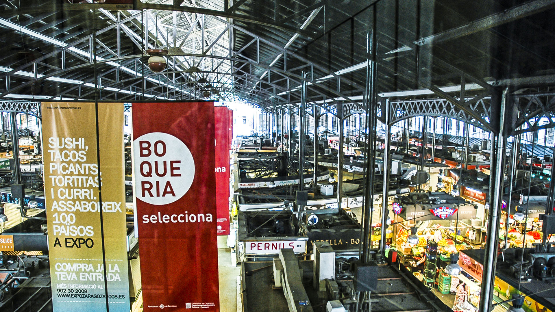 Barcelona Mercado de San José bekannter als Mercat de la Boquería.