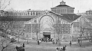 Historische Aufnahme des Mercat Sant Antoniin Barcelona (© gemeinfrei)