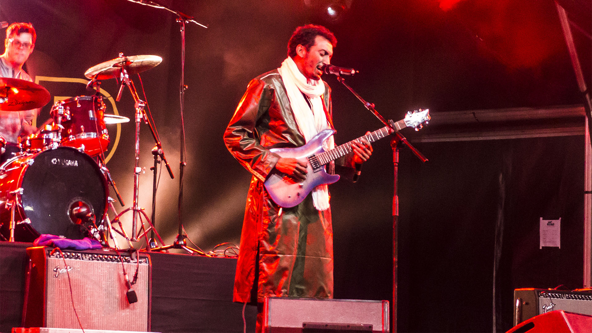 WOMAD Festival 2017 Las Palmas Gran Canaria. On stage: „Bombino“ aus dem Niger – Fusion aus klassischer Tuareg Musik mit genialem Gitarren Rock. Das ist WOMAD in Reinkultur.