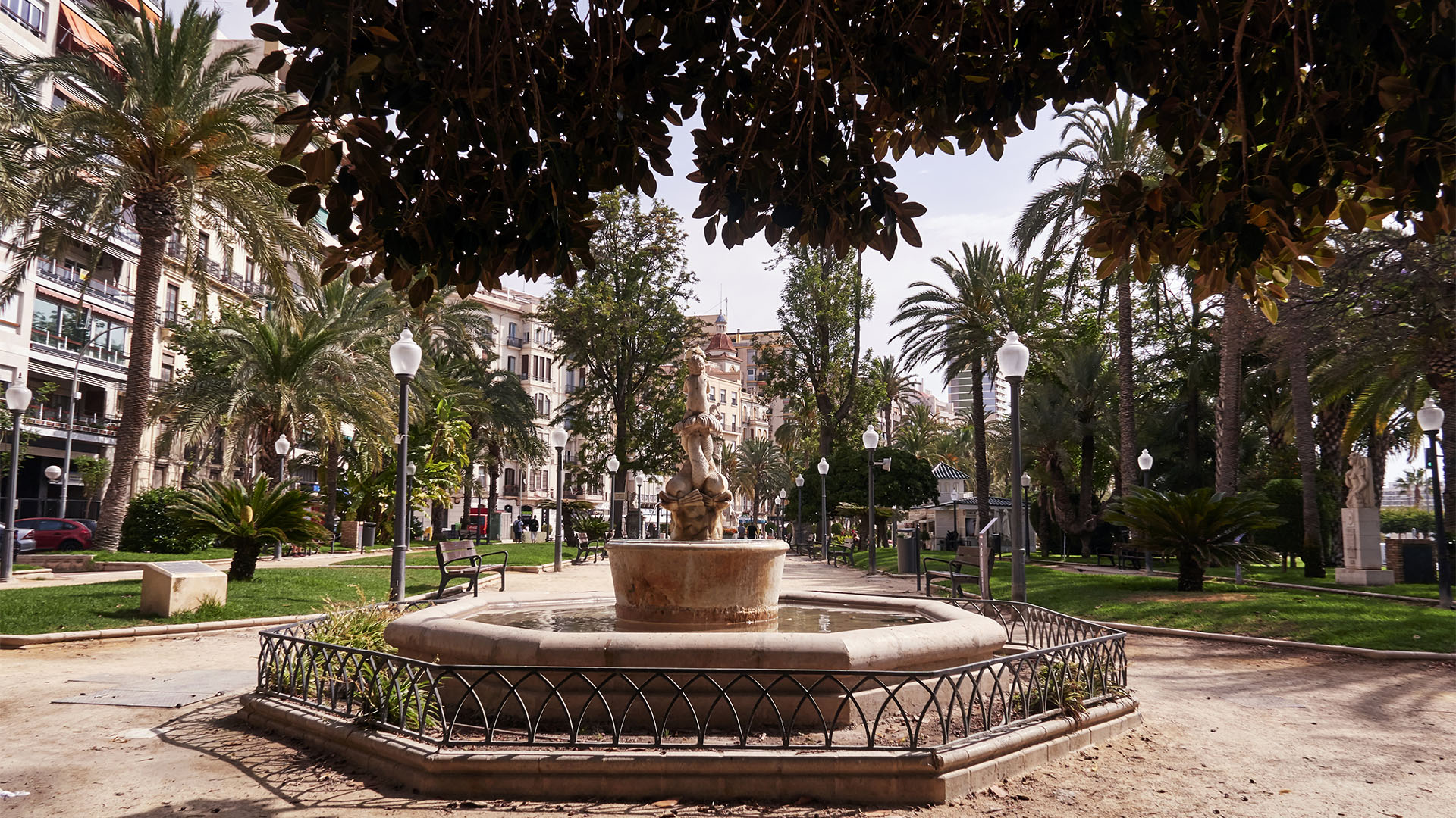 Alicante Spanien – Parque Canalejas.
