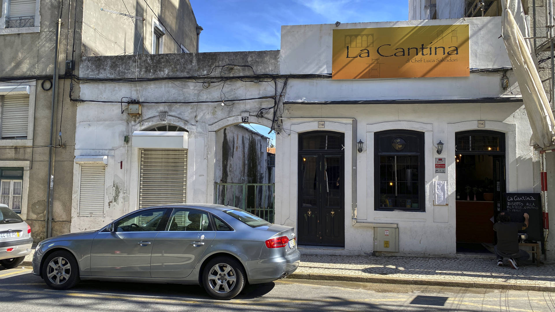 Cantinas in der Rua Cap. Leitão am Weg zu Cristo Rei.