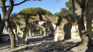 Das Castelo de São Jorge hoch über Lissabon.