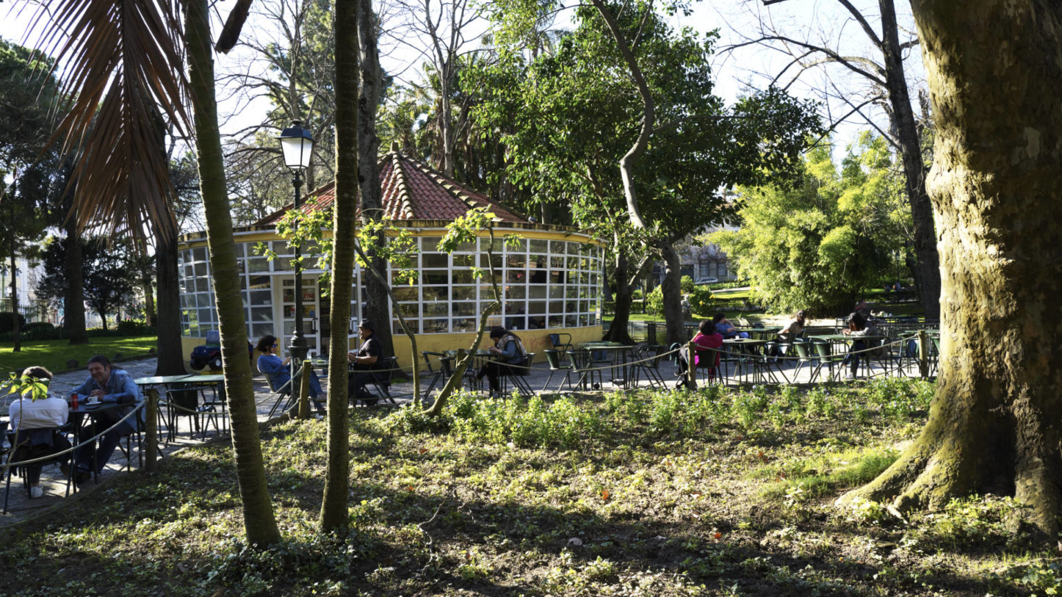 Jardim da Estrela Lissabon.