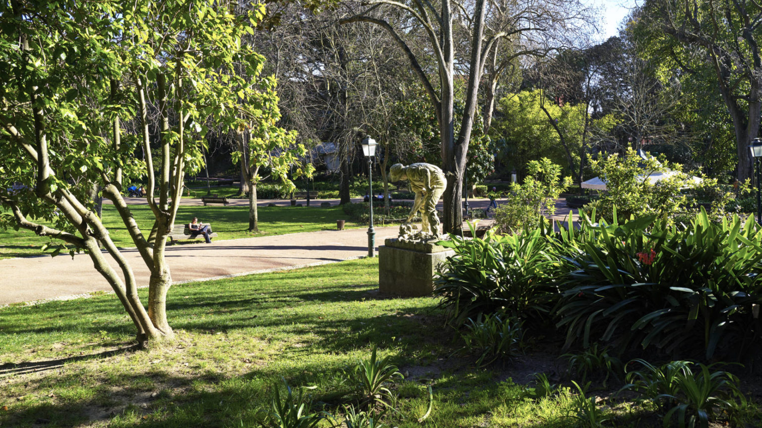 Jardim da Estrela Lissabon.