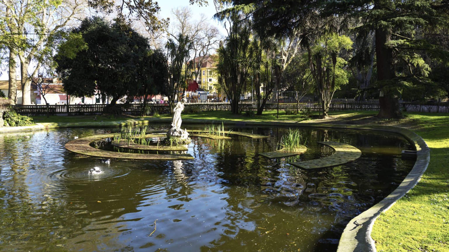 Jardim da Estrela Lissabon.