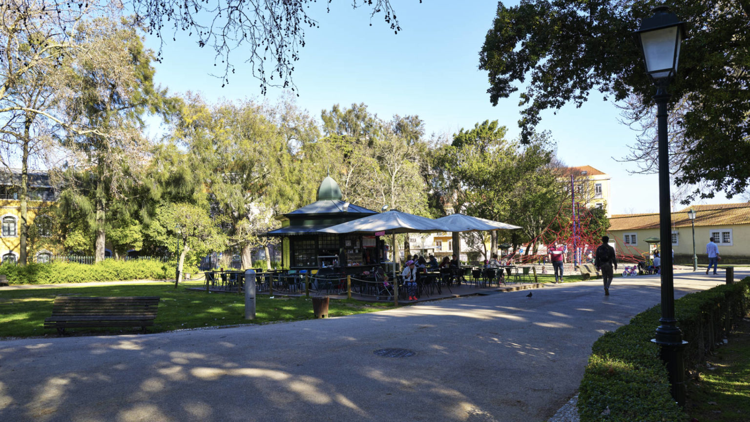 Jardim da Estrela Lissabon.