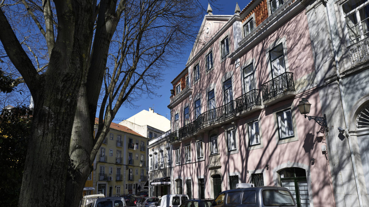 Jardim Fialho de Almeida in Lissabon.