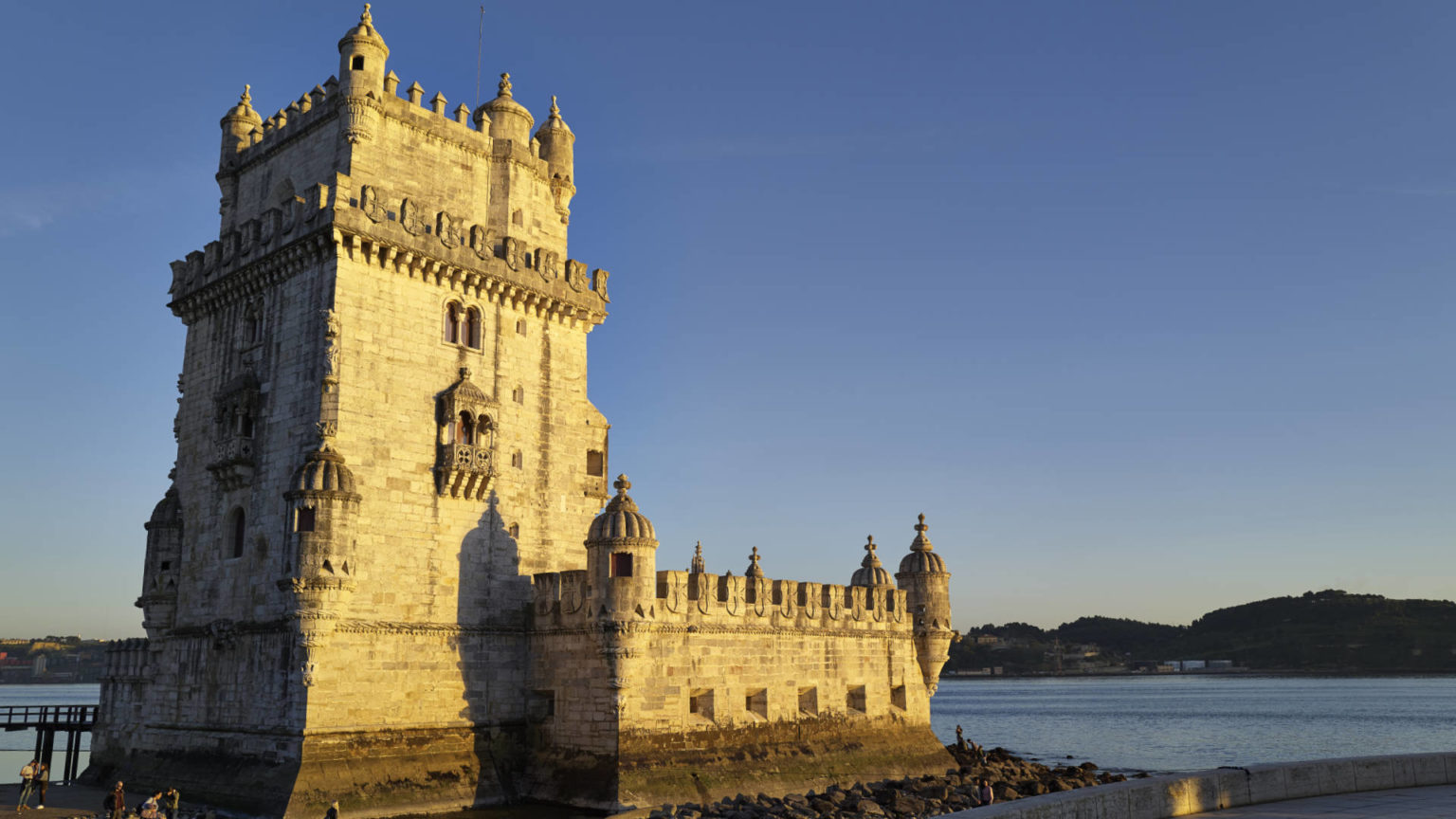 Jardim de Torre de Belém Lissabon.