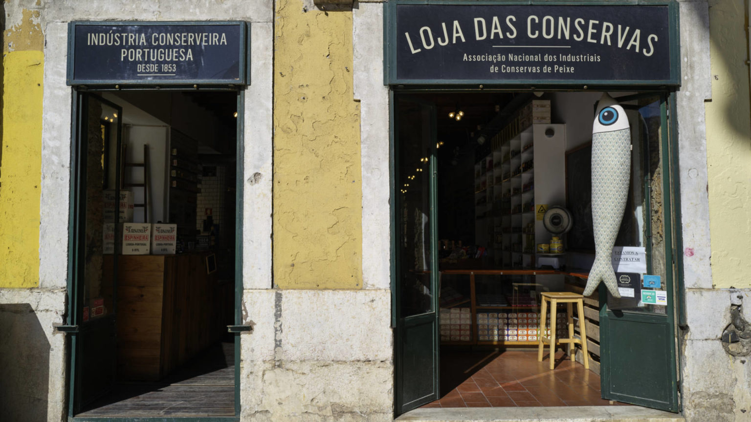 Das berühmte „Loja das Conservas“ in Lissabon.