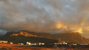 Sunset Puerto de las Nieves Gran Canaria.