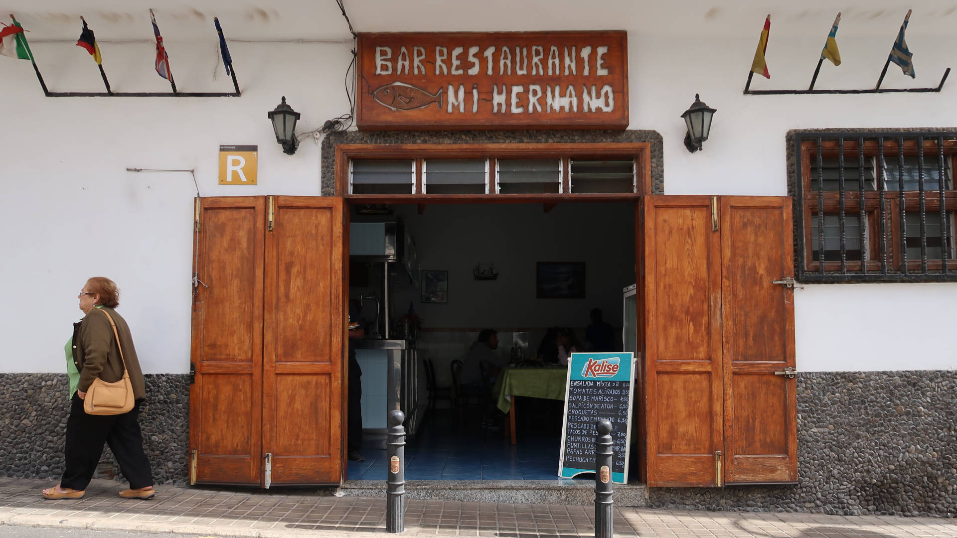 Bar Restaurante Mi Herma Puerto de las Nieves Gran Canaria.