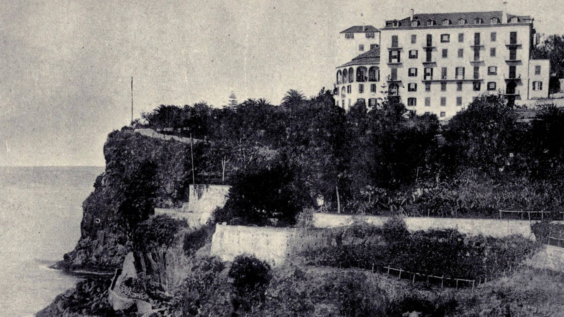 Das Hotel Reid's Palace Madeira im Jahr 1909.