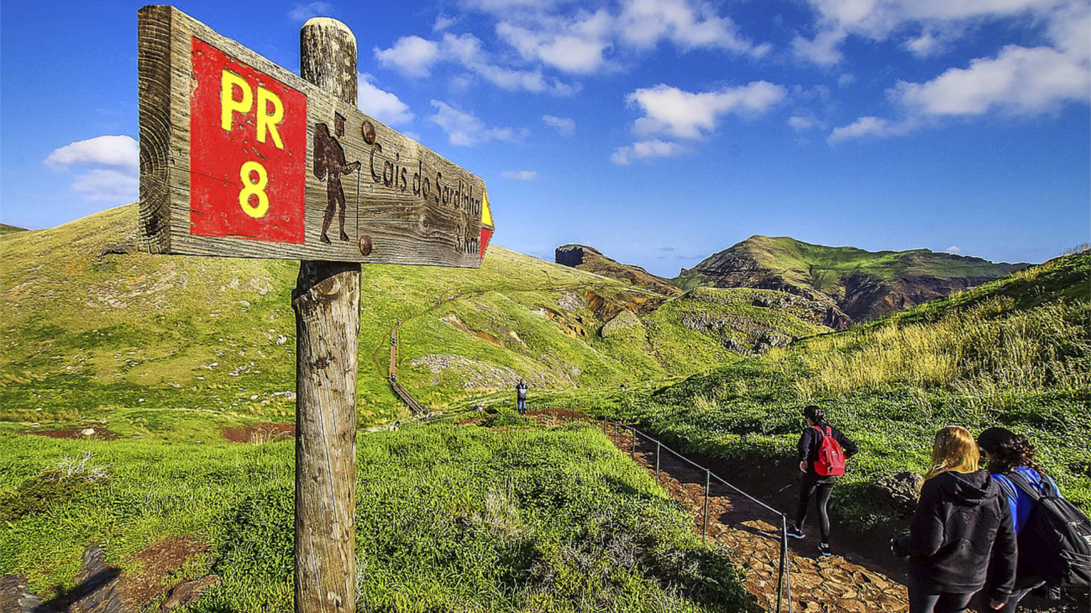 Wandern auf Madeira.