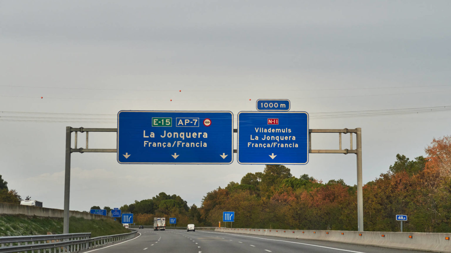 Mit dem Auto von Alicante nach Narbonne.