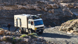 Offroad Camper auf der Sonneninsel Fuerteventura.