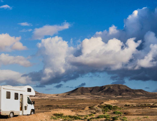 Mit dem Camper auf die Kanaren Insel Fuerteventura.
