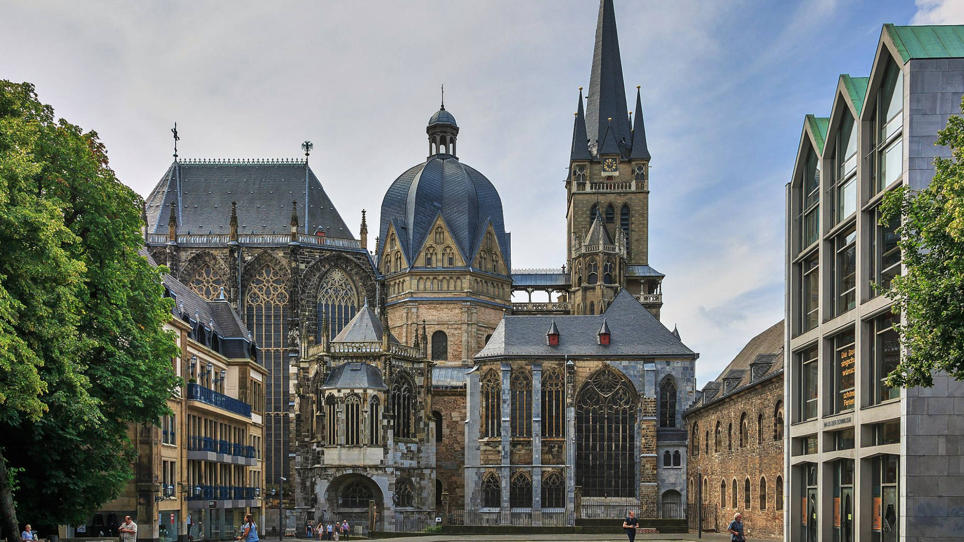 Aachener Dom mit Pfalzkapelle.