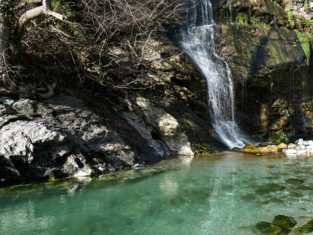 Ausgang der Sillschlucht nahe des Färberbachs.