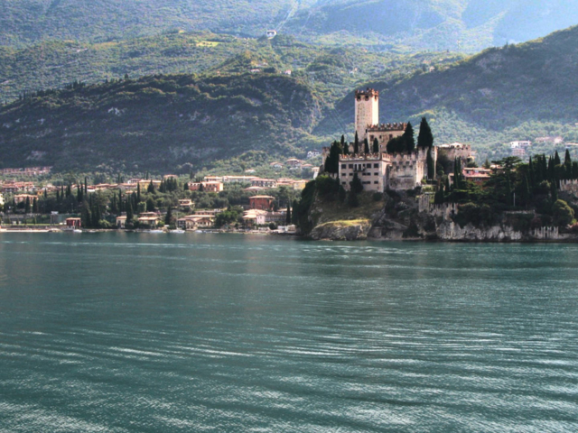 Castello Scaligero am Lago di Garda in Malcesine.