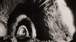 Gardesana Occidentale – Tunnelbau zwischen Gargnano und Riva del Garda (1928–1931).