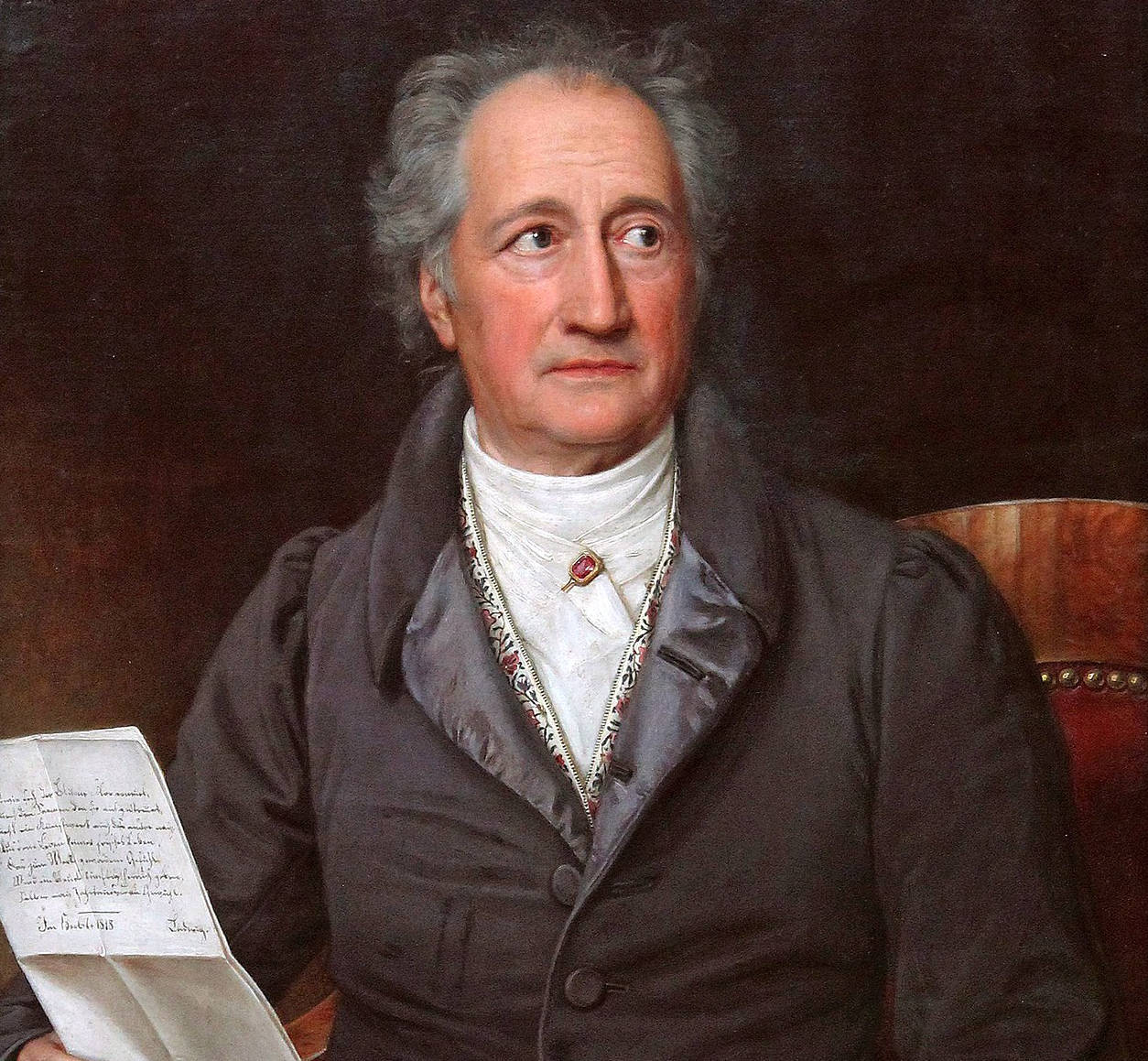 Johann Wolfgang von Goethe (Joseph Karl Stieler, 1828).