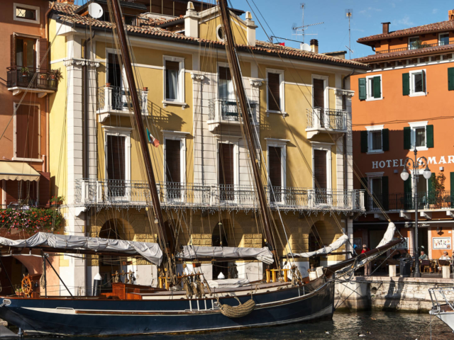 Hotel San Marco in Malecesine, Lago di Garda.