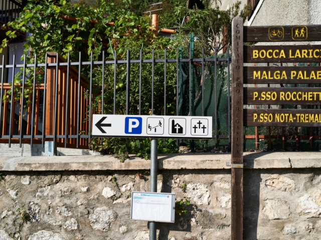 Pregasina – Station zum Passo Rocchetta oder Monte Tremalzo.