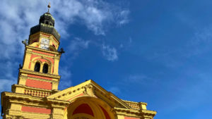 Das barocke Stift Wilten in Innsbruck, Tirol.