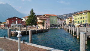 Hafen von Torbole, Lago di Garda.