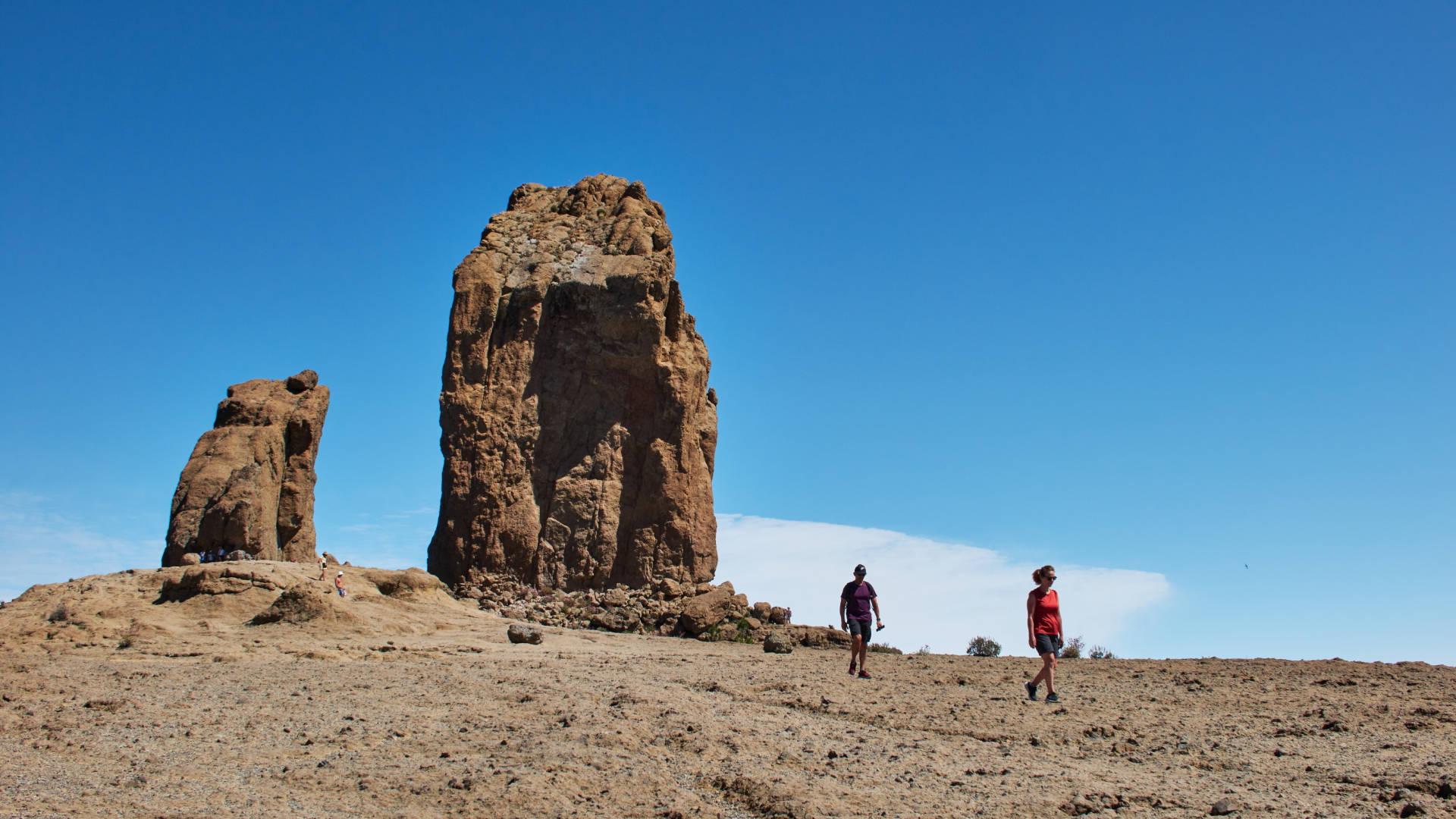 Das Hochplateau des Roque Nublo von beachtlicher Grösse.