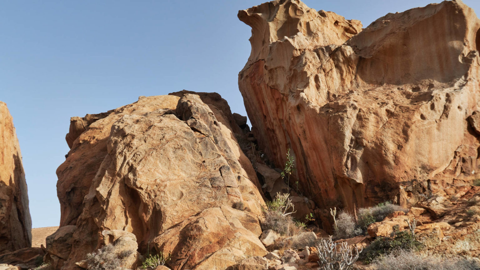 Naturspektakel Arco de las Peñitas auf Fuerteventura.