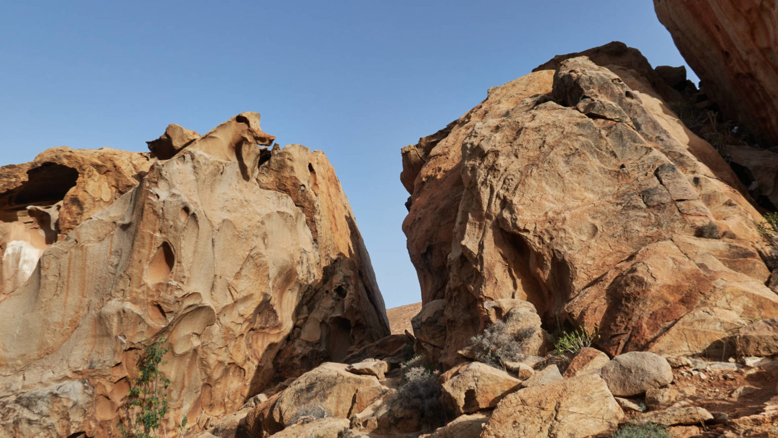 Naturspektakel Arco de las Peñitas auf Fuerteventura.